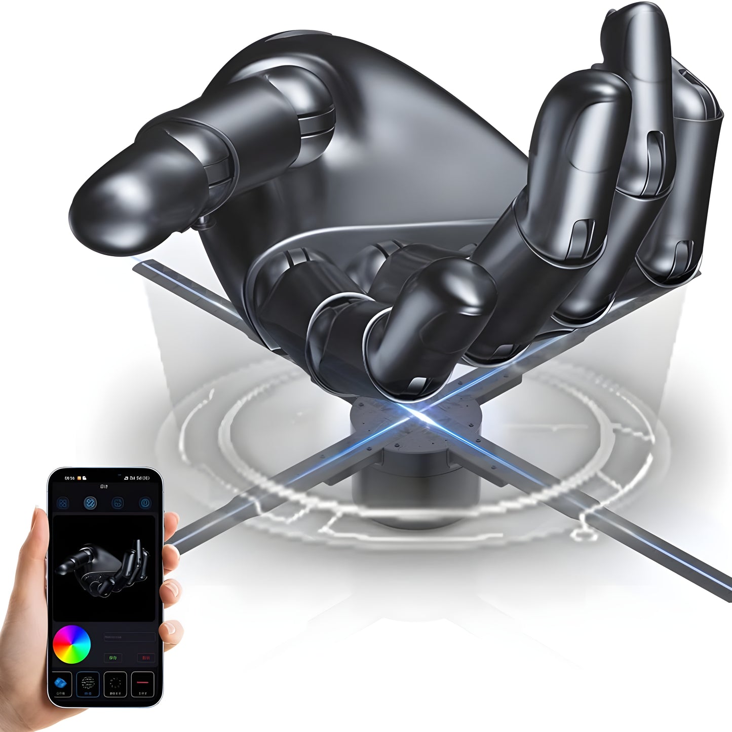 3D HOLOGRAM PROJECTOR FAN