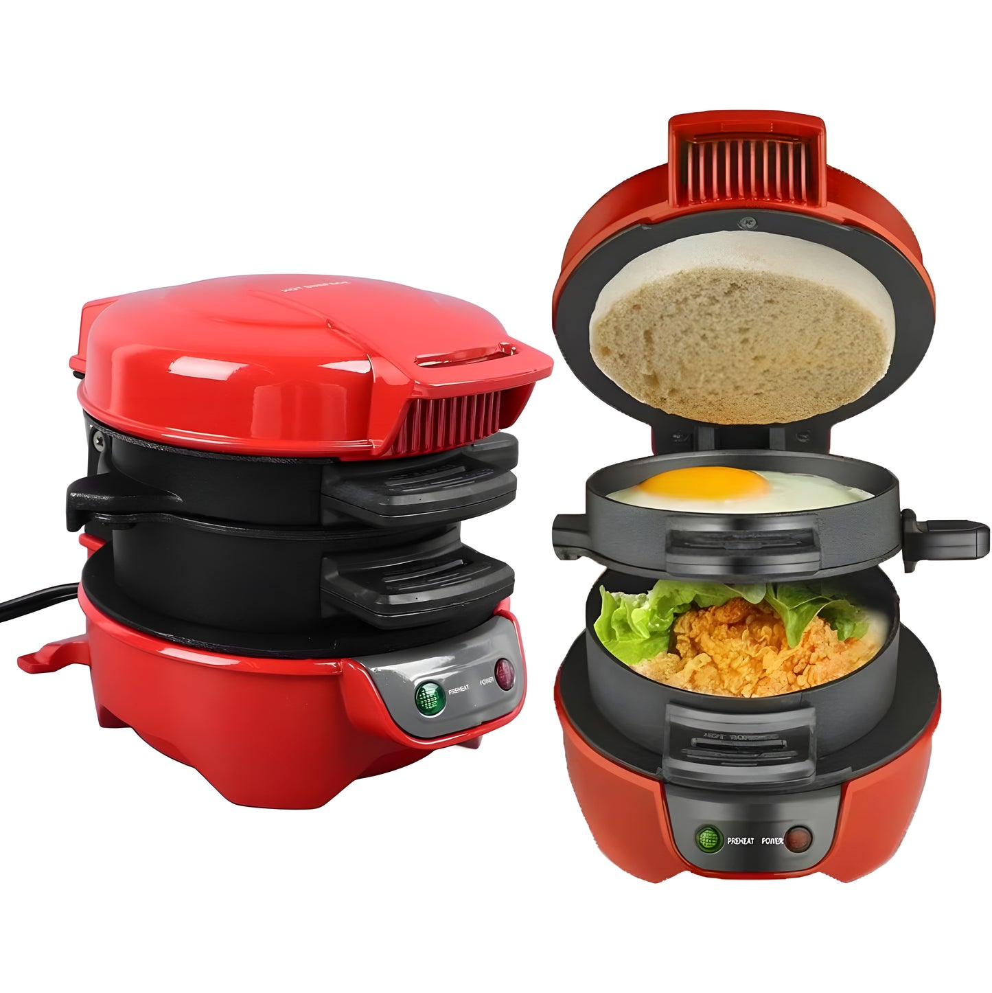 THE SMART PRESS™ SANDWICH MAKER