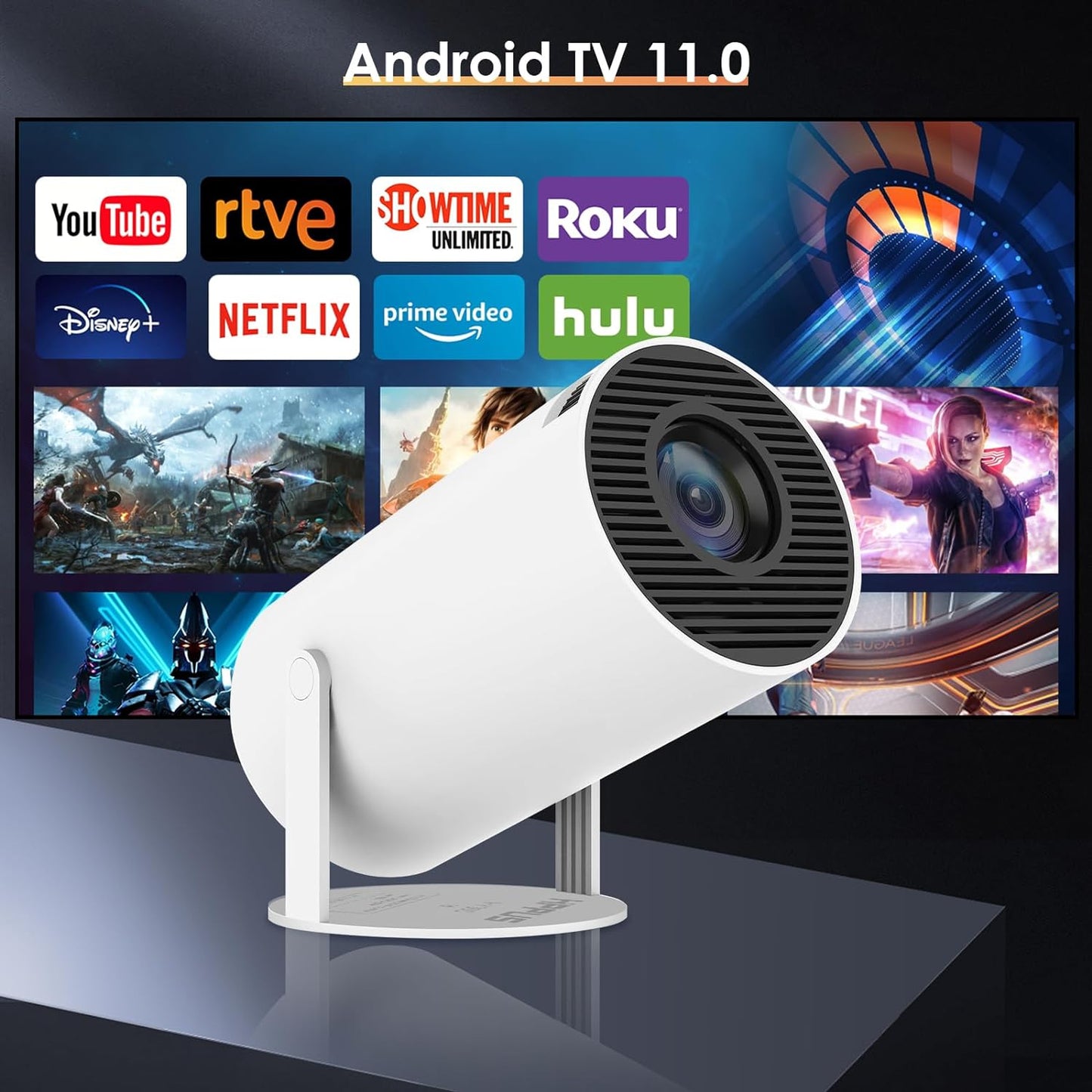 4K PORTABLE PROJECTOR