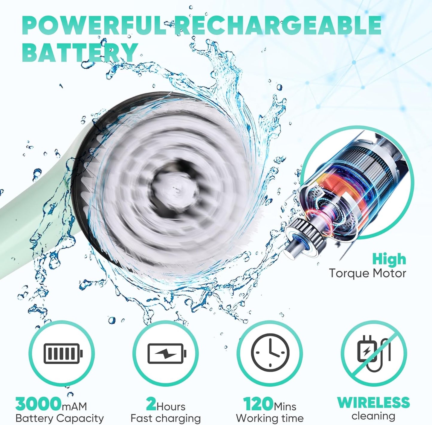 Electric Spin Scrubber
