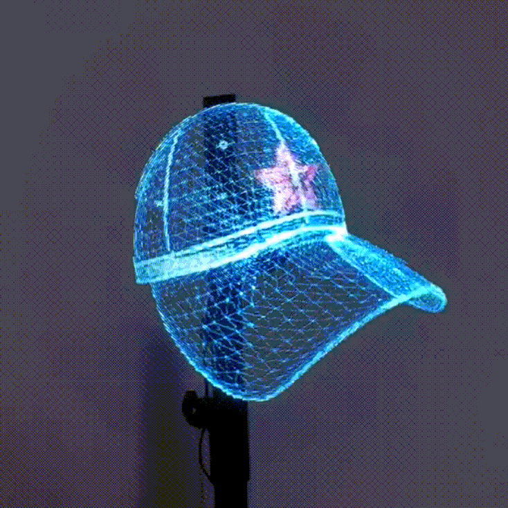 3D HOLOGRAM PROJECTOR FAN