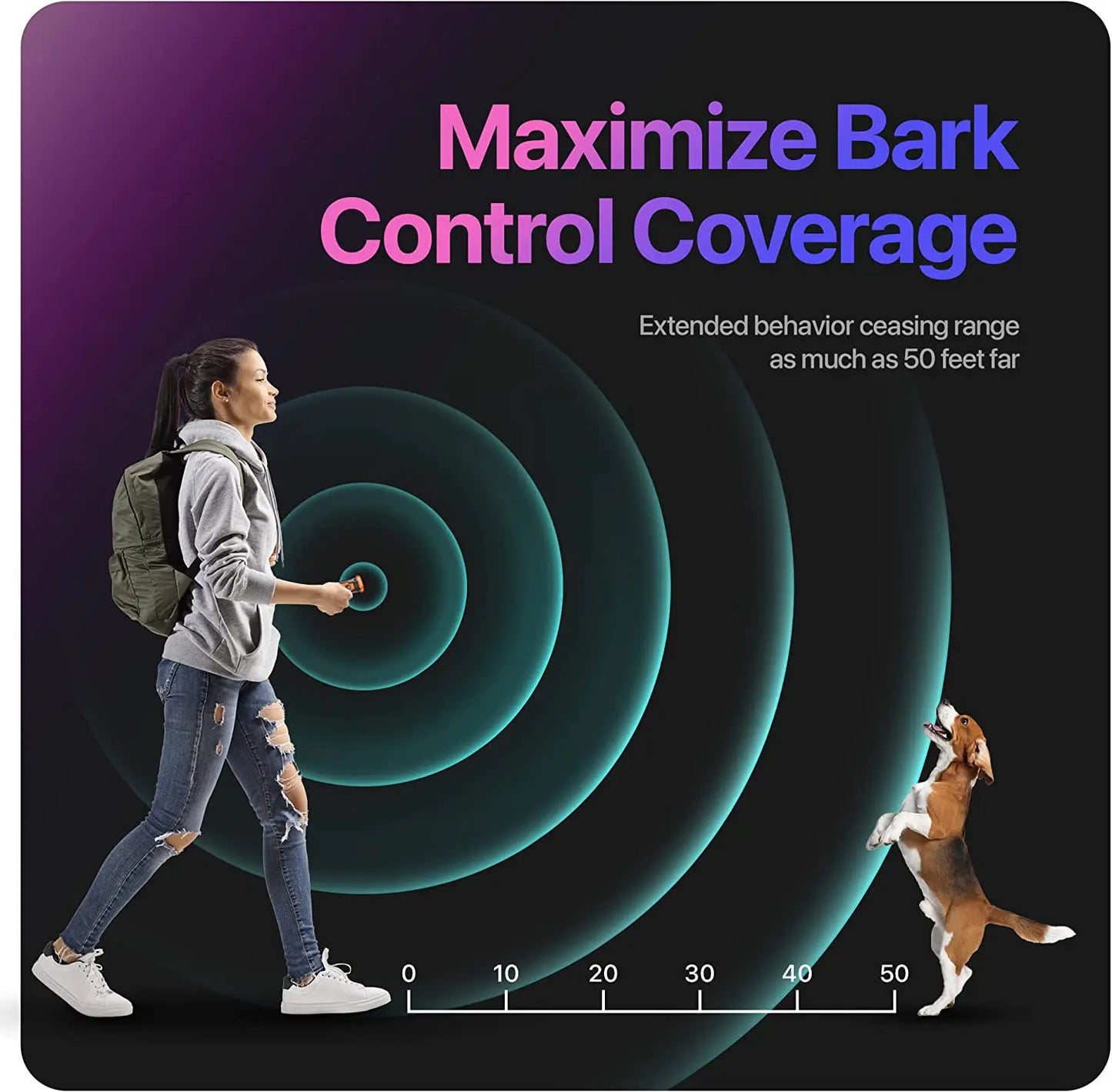 THE SMART BOOM™ DOG DETERRENT