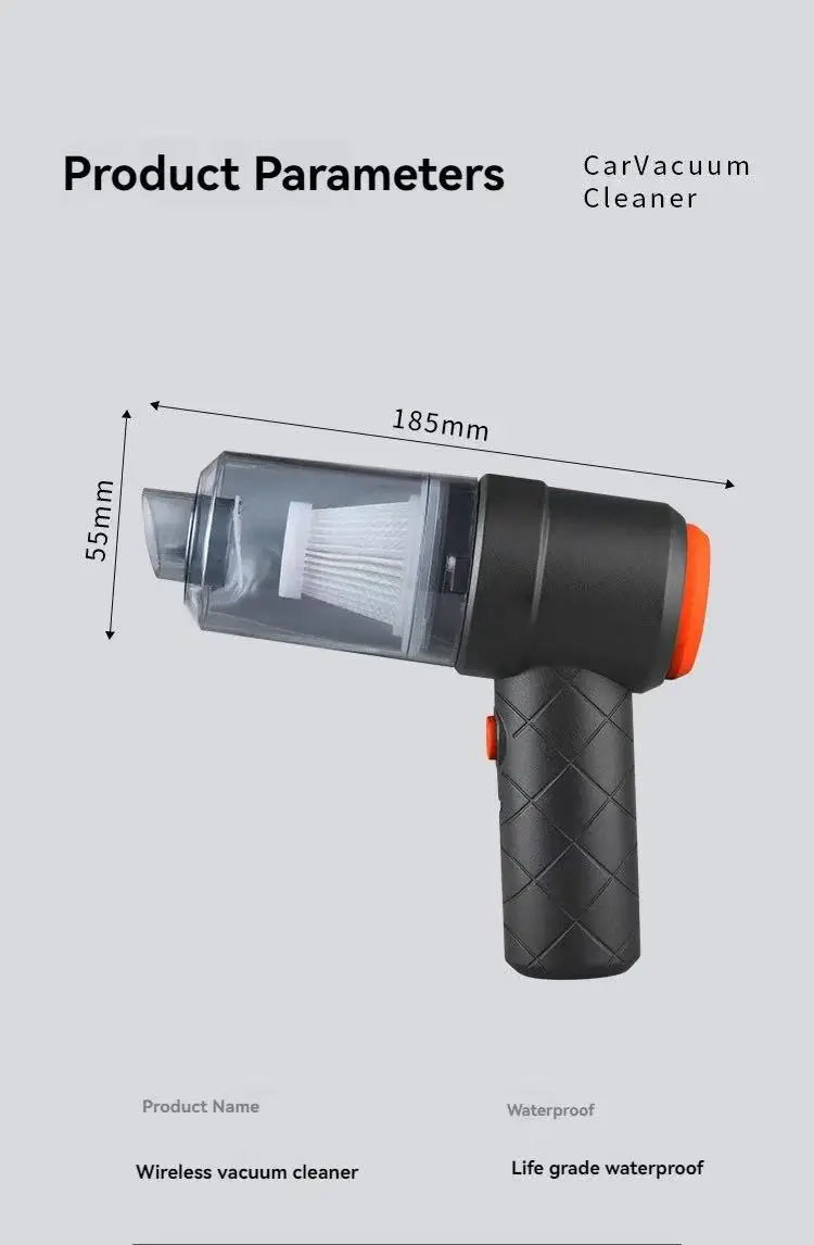 CAR CORDLESS VAC™ MINI CLEANER