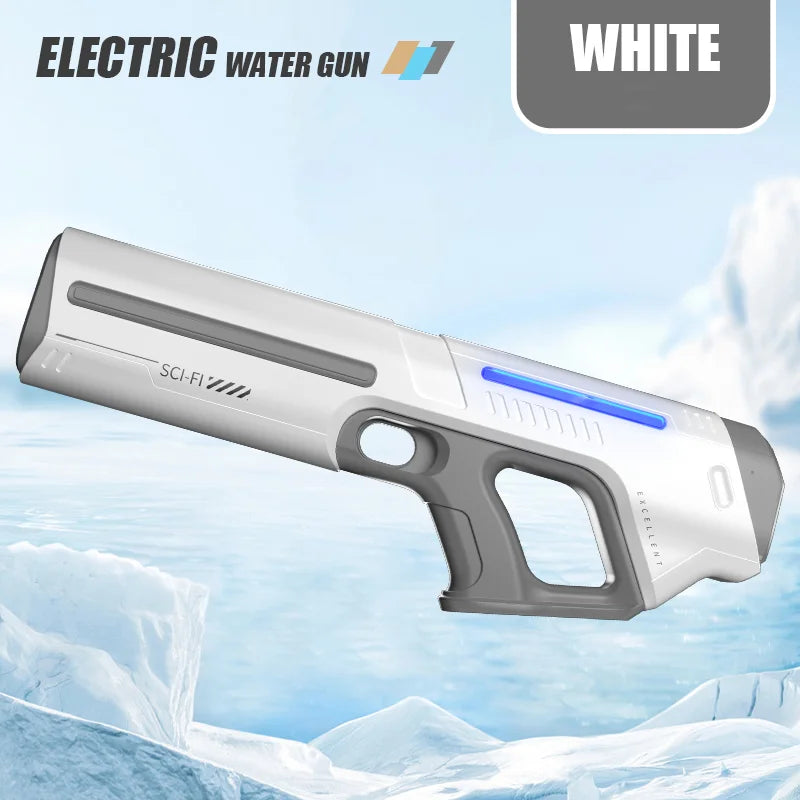 THE POWER SPLASH™ ELECTRIC WATER GUN