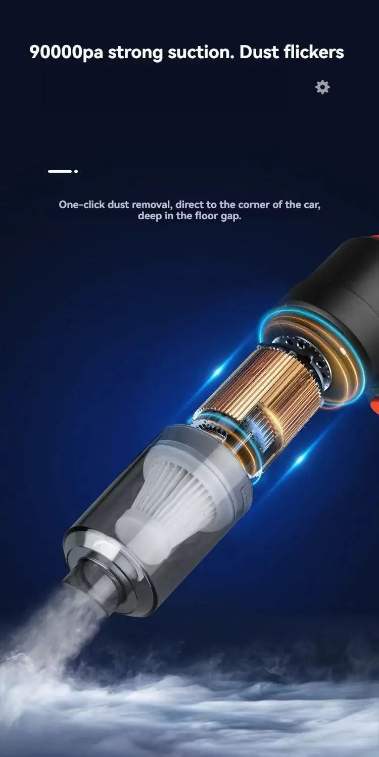 CAR CORDLESS VAC™ MINI CLEANER