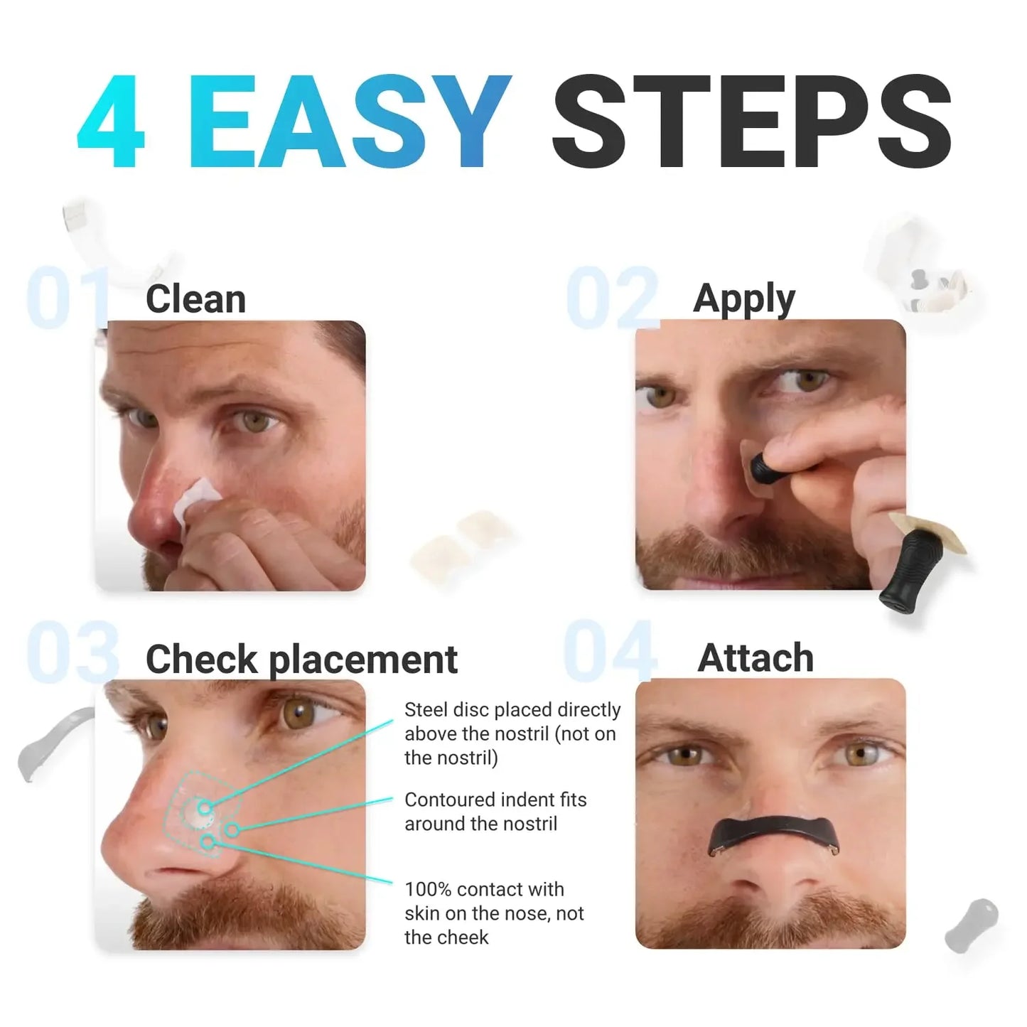 Breathe™ The Magnetic Breathing Device for Snore Free Sleep