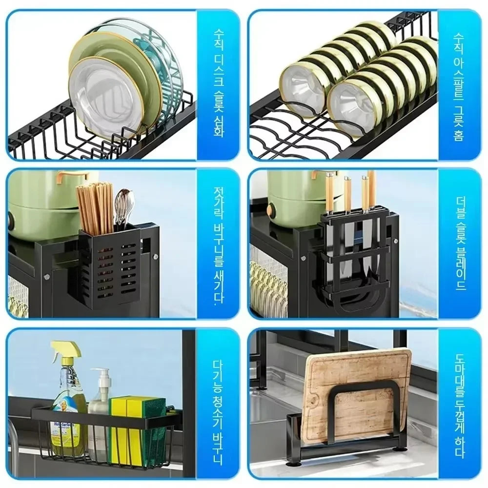 THE SCALABLE STAND™ DISH DRAIN RACK