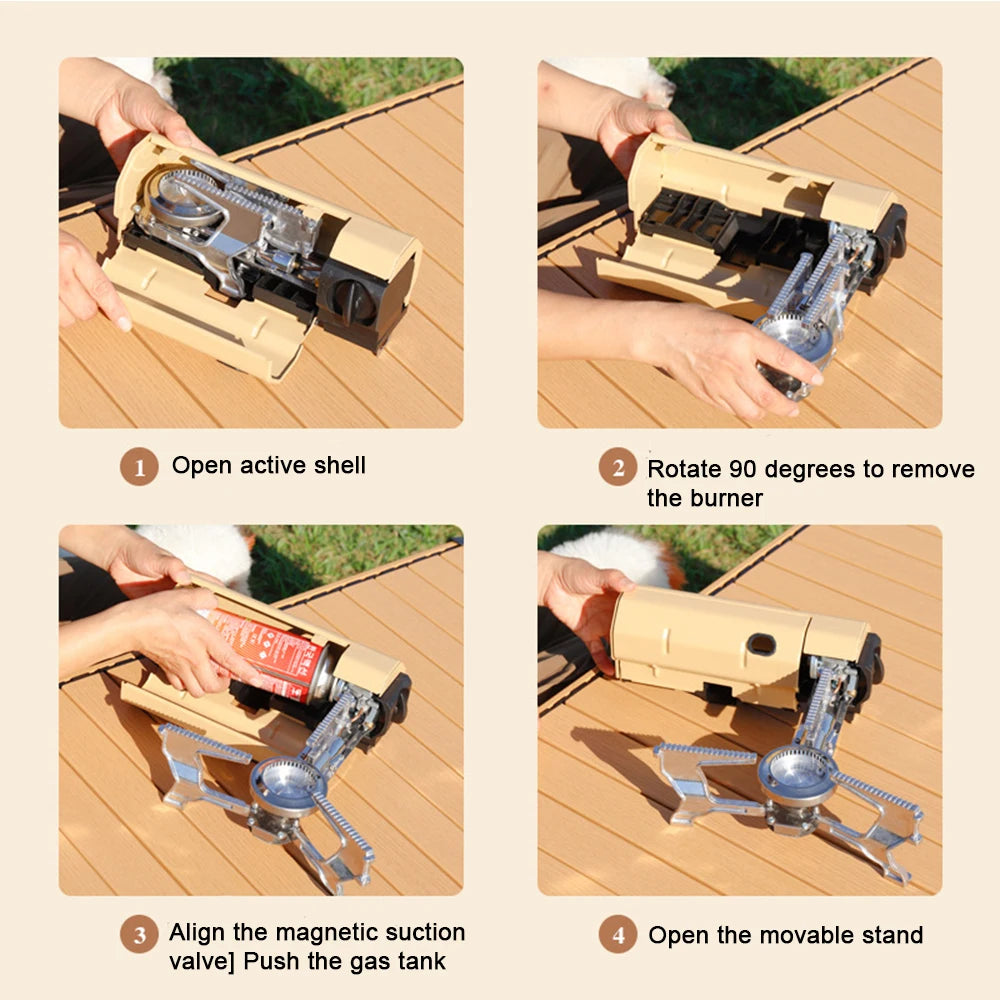 THE SMART FLAME™ CAMPING STOVE