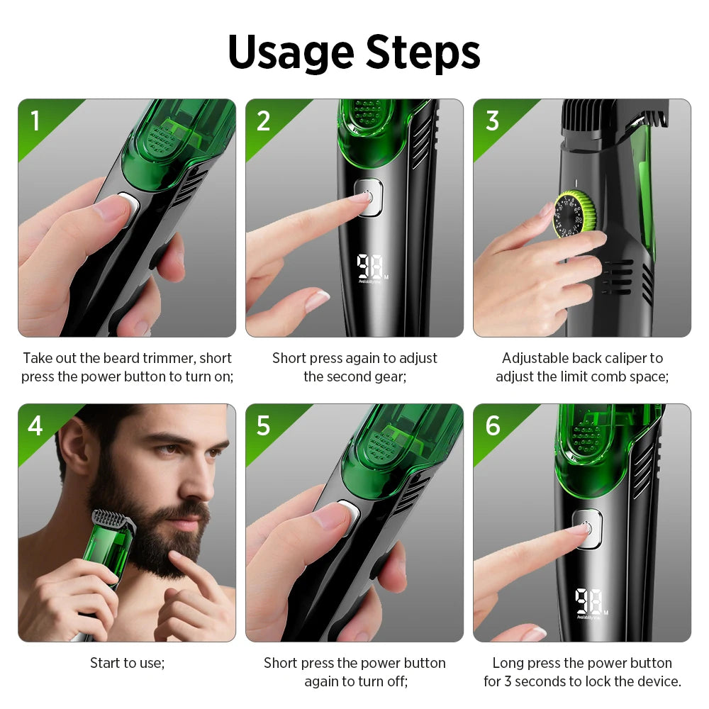 CORDLESS VACUUM TRIMMER™ PRO
