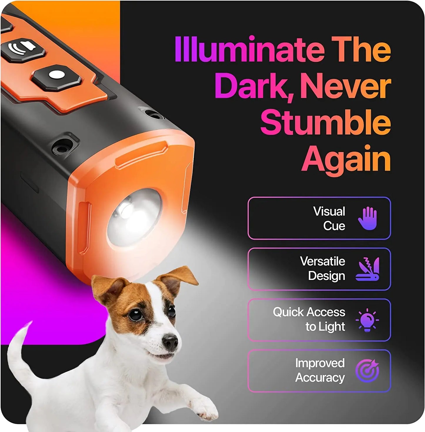 THE SMART BOOM™ DOG DETERRENT