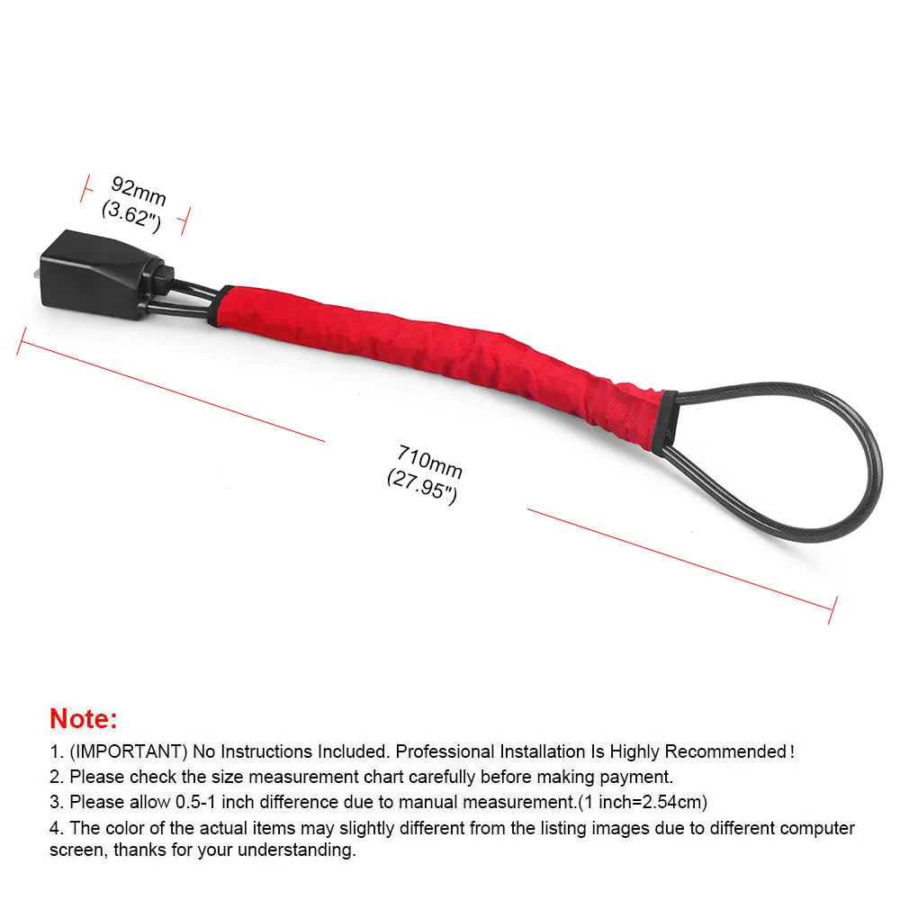 THE SMART LOCK™ STEERING WHEEL CABLE