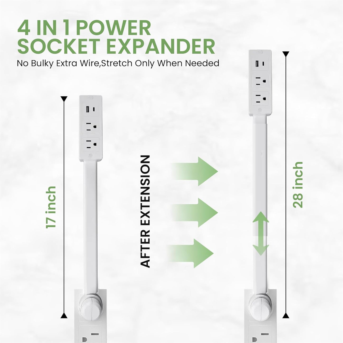 THE SMART ROTATE™ OUTLET EXTENDER