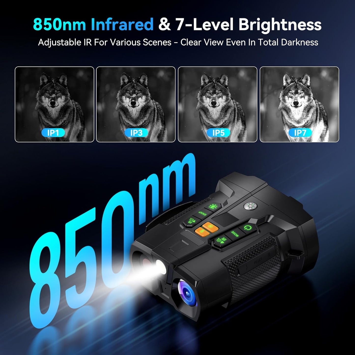 THE NIGHT HAWK™ 4K VISION BINOCULARS