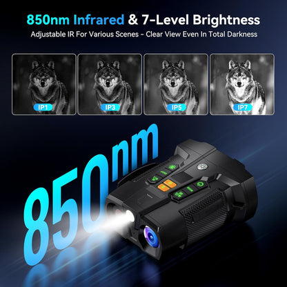 THE NIGHT HAWK™ 4K VISION BINOCULARS