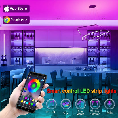 Smart LED Lights with App Control