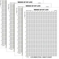 Weeks Of My Life Calendar