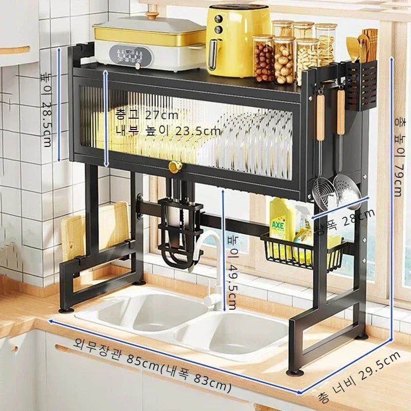 THE SCALABLE STAND™ DISH DRAIN RACK