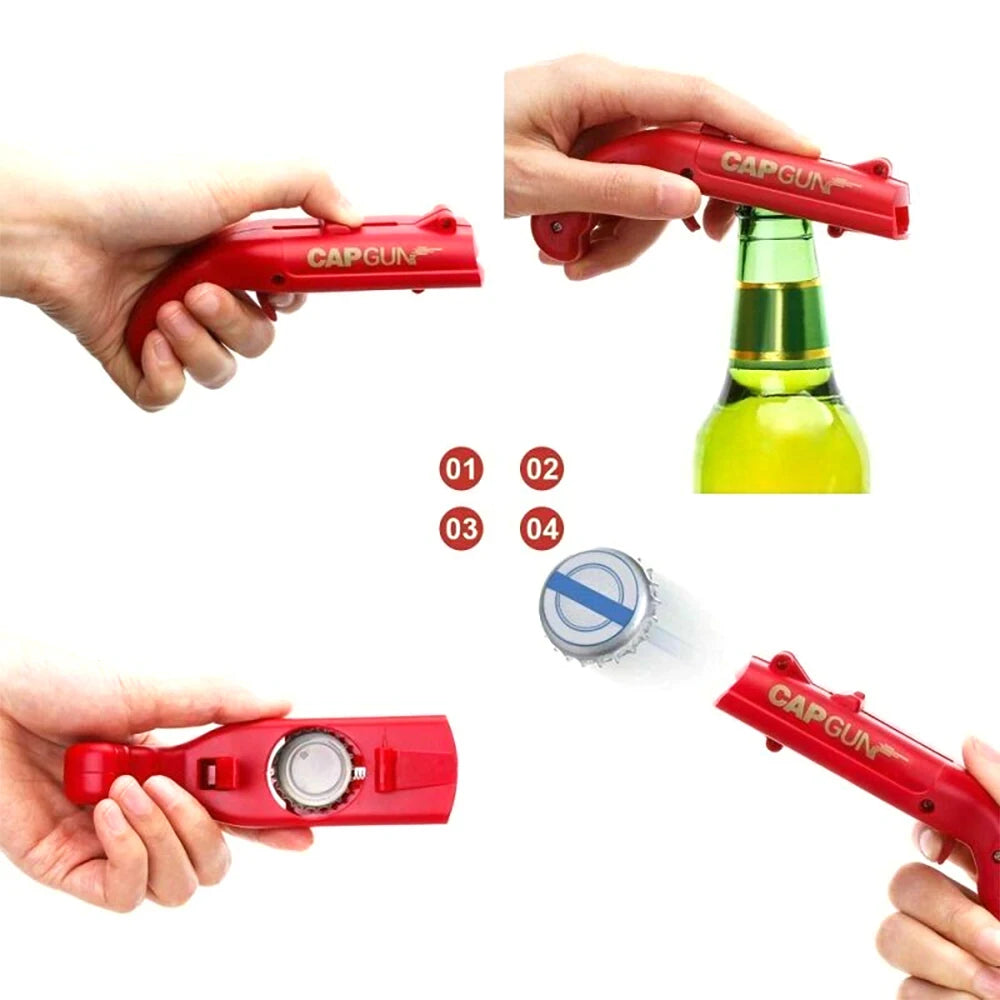 THE CAP BLASTER™ BOTTLE OPENER