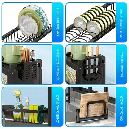 THE SCALABLE STAND™ DISH DRAIN RACK