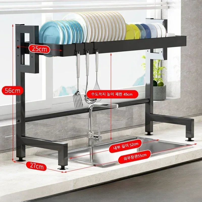 THE SCALABLE STAND™ DISH DRAIN RACK
