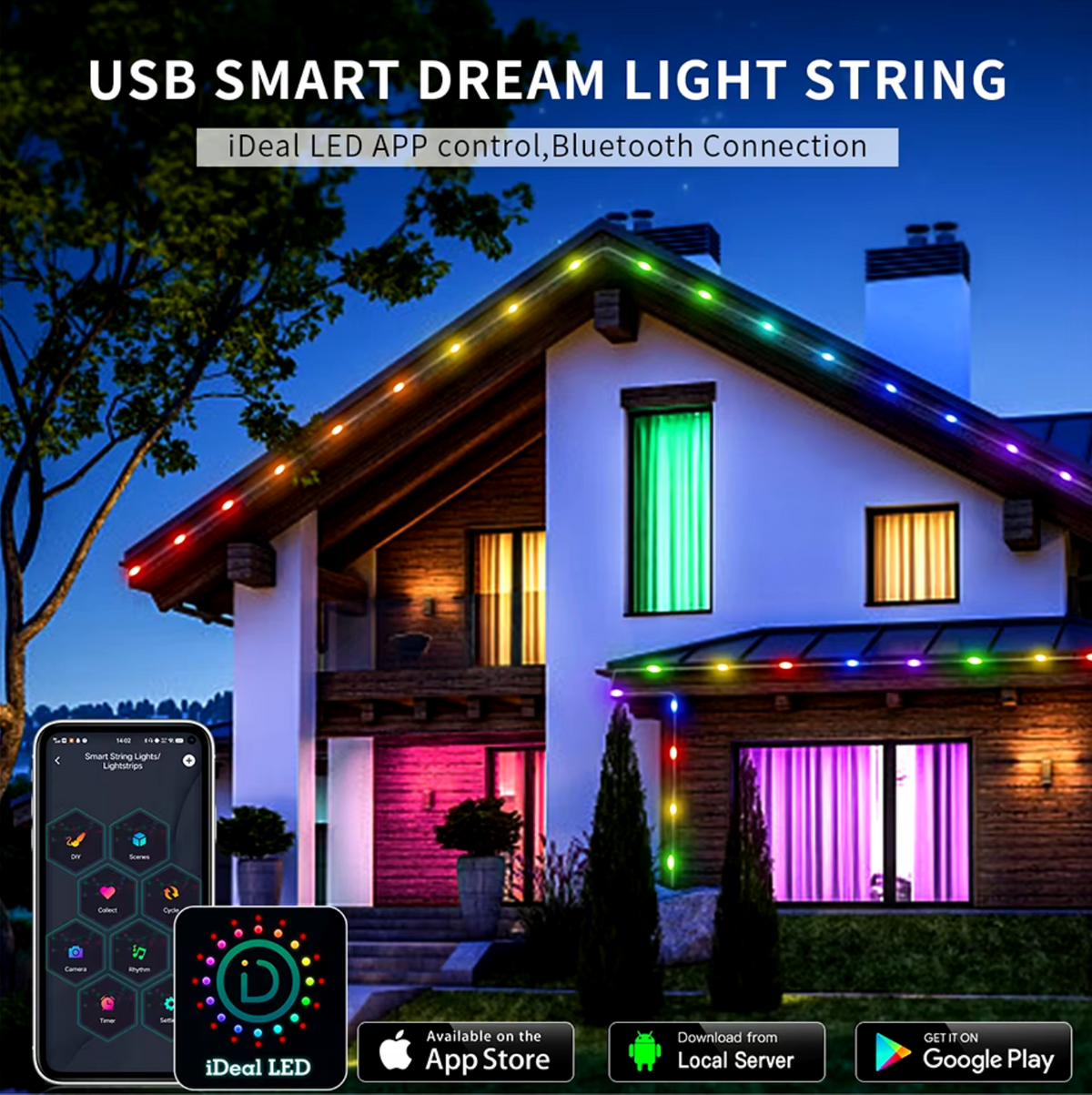 TOUCHSCREEN CONTROLLED LED LIGHTS
