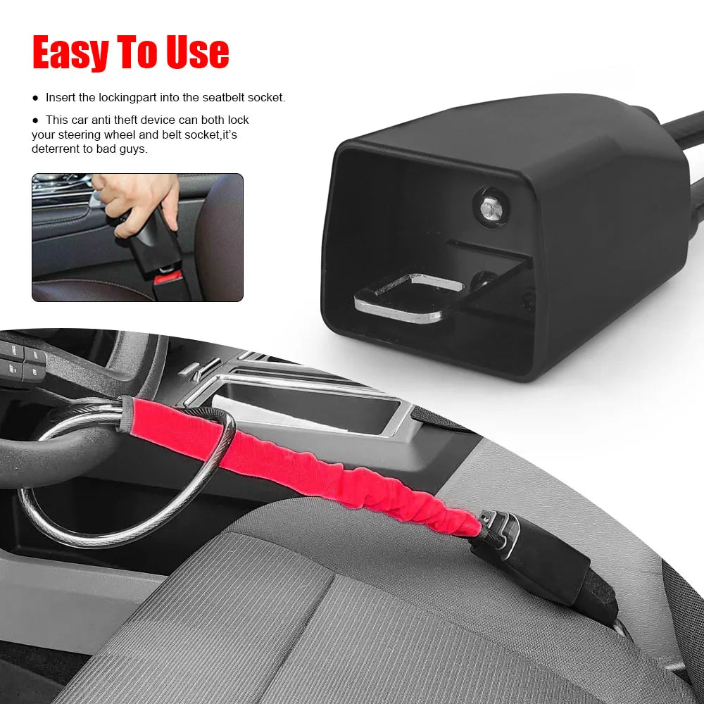 THE SMART LOCK™ STEERING WHEEL CABLE